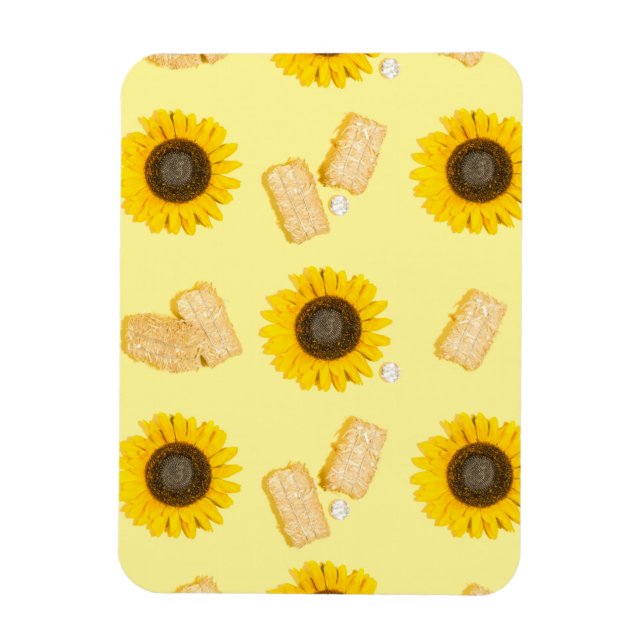 Magnet Flexible puissance du tournesol (Vertical)