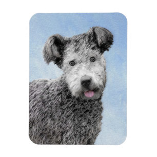 Magnet Flexible Pumi Peinture - Cute Original Chien Art