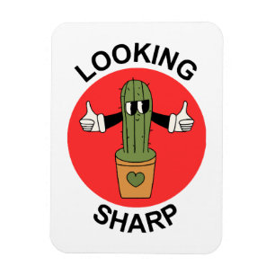 Magnet Flexible Pun de cactus qui en jette