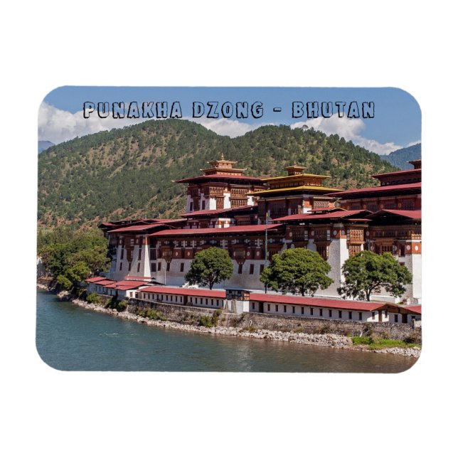 Magnet Flexible Punakha Dzong - Bhoutan (Horizontal)