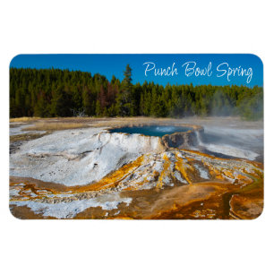 Magnet Flexible Punch Bowl Spring Yellowstone National Park