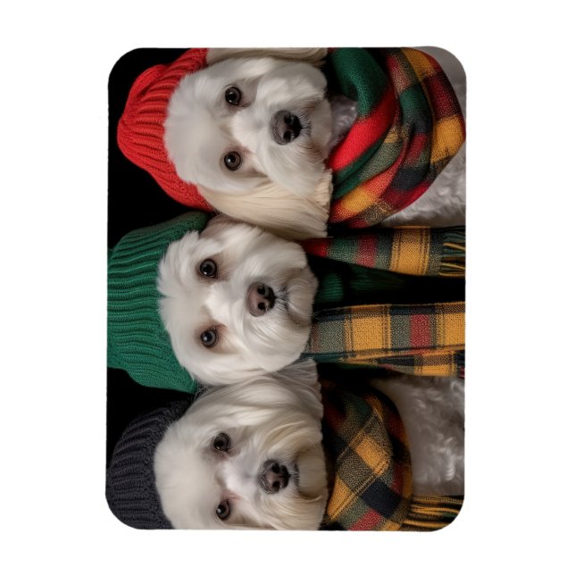 Magnet Flexible Pups de vacances (Vertical)