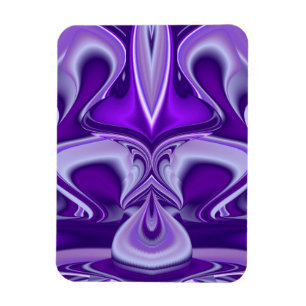 Magnet Flexible Purple Dreams, Imaginaire Abstrait Rainbow-Art