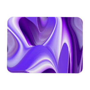 Magnet Flexible Purple Dreams, Imaginaire Abstrait Rainbow-Art