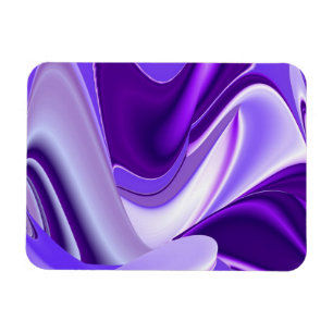 Magnet Flexible Purple Dreams, Imaginaire Abstrait Rainbow-Art