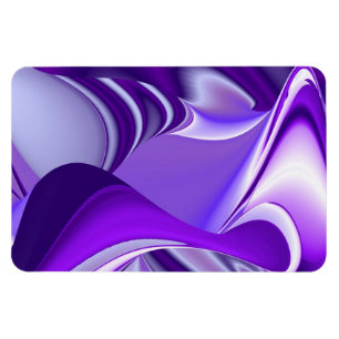 Magnet Flexible Purple Dreams, Imaginaire Abstrait Rainbow-Art