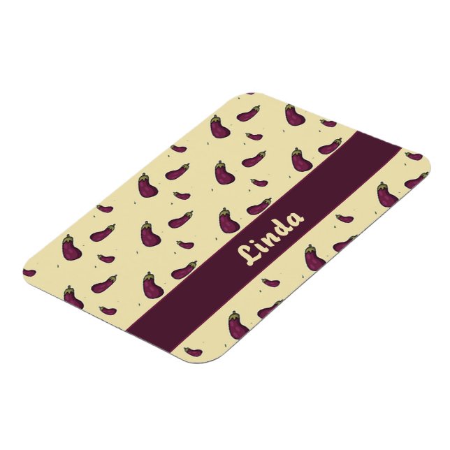 Magnet Flexible Purple eggplants (Côté Gauche)