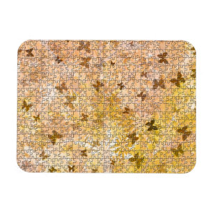 Magnet Flexible Puzzle Papillons et Daisies-Browns par STaylor