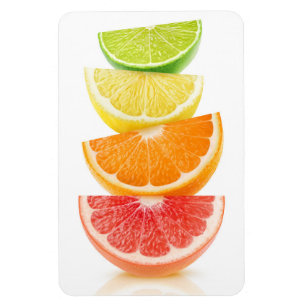 Magnet Flexible Pyramide des tranches d'agrumes