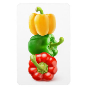 Magnet Flexible Pyramide des trois poivrons