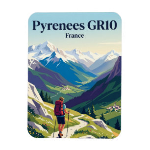 Magnet Flexible Pyrénées GR10 France