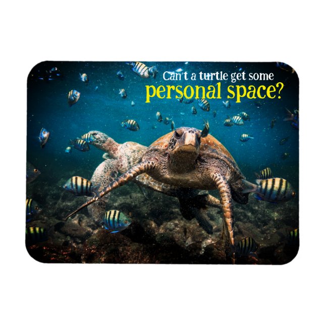 Magnet Flexible Quand la vie devient dure, il suffit de continuer  (Horizontal)