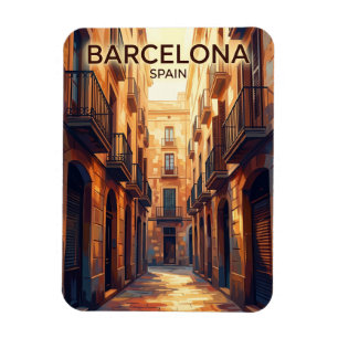 Magnet Flexible Quartier gothique Espagne