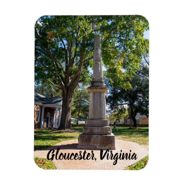 Magnet Flexible Quartier historique de Gloucester, Virginie (Vertical)