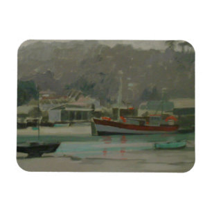 Magnet Flexible Quay du pêcheur gris de jour