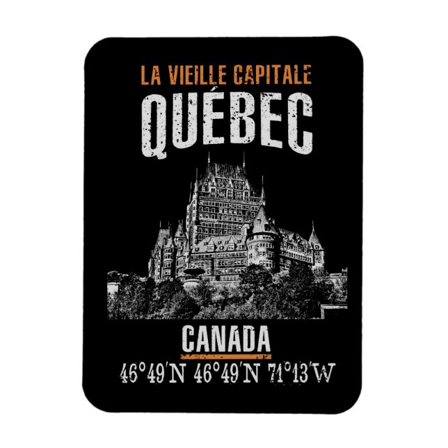 Magnet Flexible Québec (Vertical)