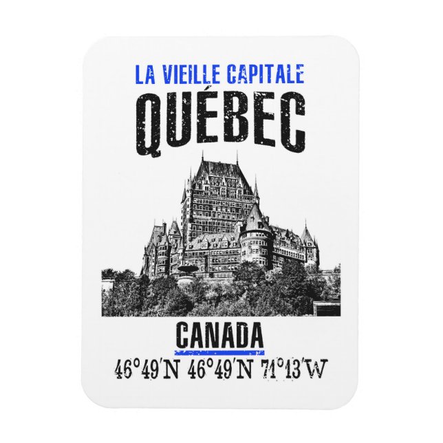 Magnet Flexible Québec (Vertical)