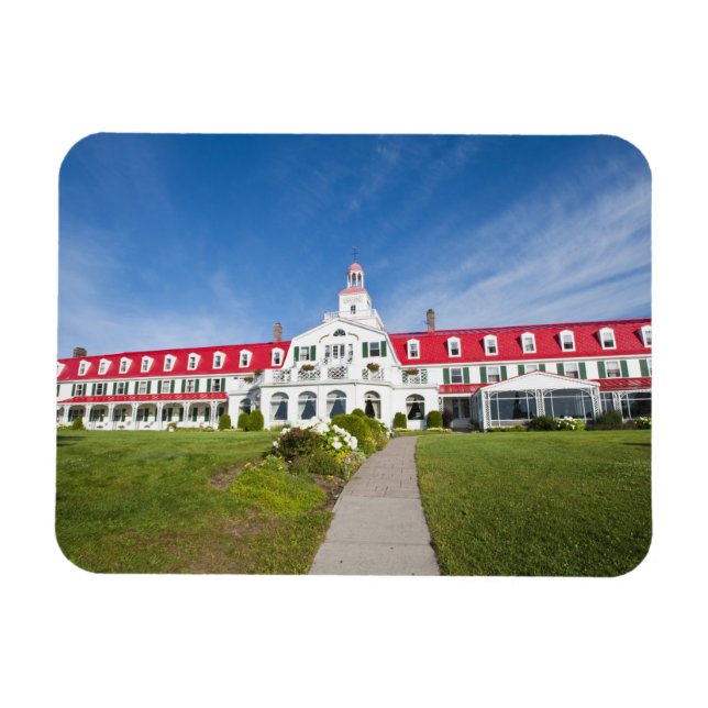 Magnet Flexible Québec, Canada. Hôtel historique Tadoussac, (Horizontal)