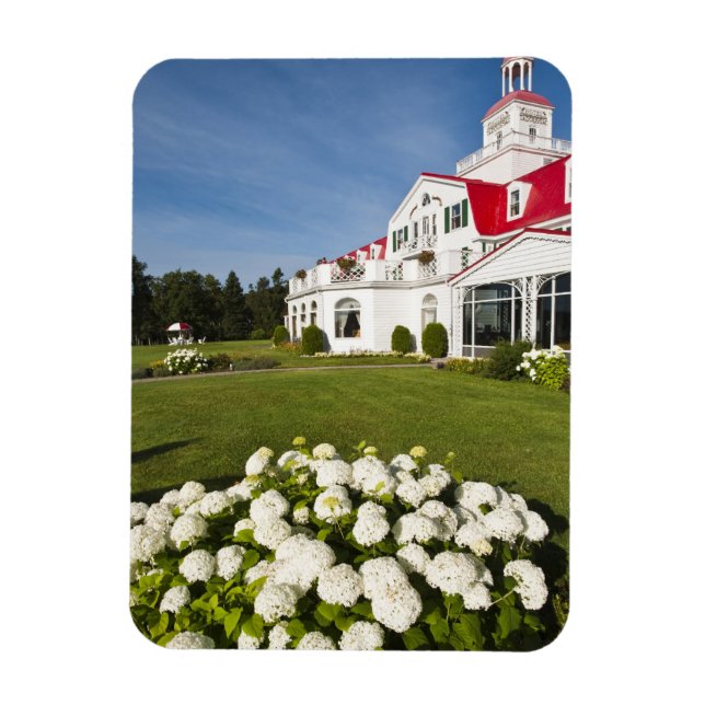Magnet Flexible Québec, Canada. Hôtel historique Tadoussac, 3 (Vertical)