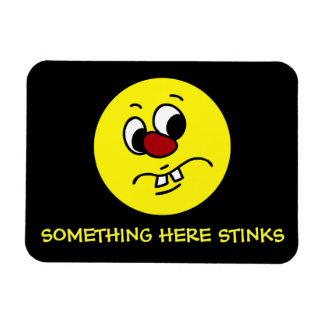 Magnet Flexible Quelque Chose De Stineux Visage Grumpy