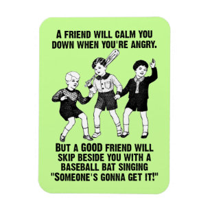 Magnet Flexible Quelqu'un va l'obtenir Funny Premium Flexi Fridge