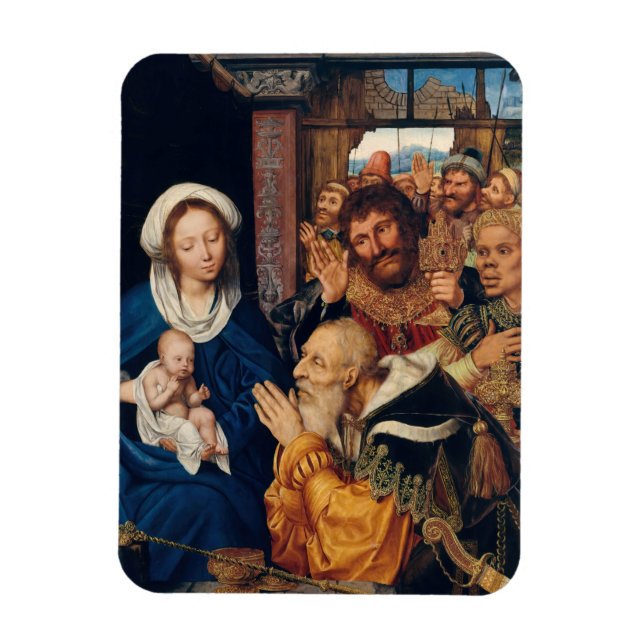 Magnet Flexible Quentin Matsys - L'Adoration du Magi (Vertical)