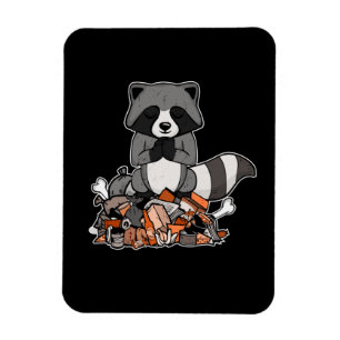 Magnet Flexible Raccoon Cadeau Femmes Méditation Yoga Raccoon