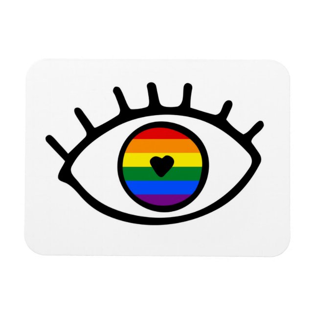 Magnet Flexible Rainbow eye (Horizontal)