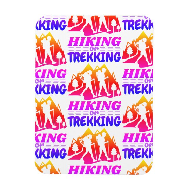 Magnet Flexible Randonnée ou trekking (Vertical)