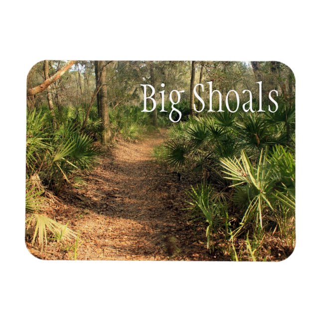 Magnet Flexible Randonnée Trail, Big Shoals State Park, Floride (Horizontal)
