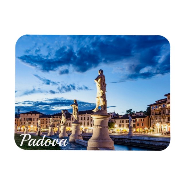 Magnet Flexible Rangée de statues illuminées à Padova (Horizontal)