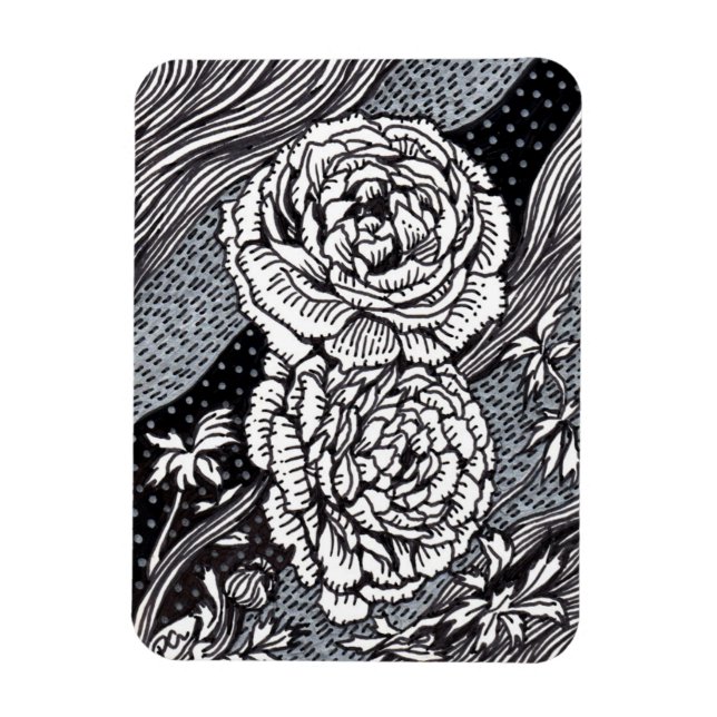 Magnet Flexible Ranunculus (Vertical)