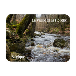 Magnet Flexible Rapides pittoresques de la rivière de la vallée de