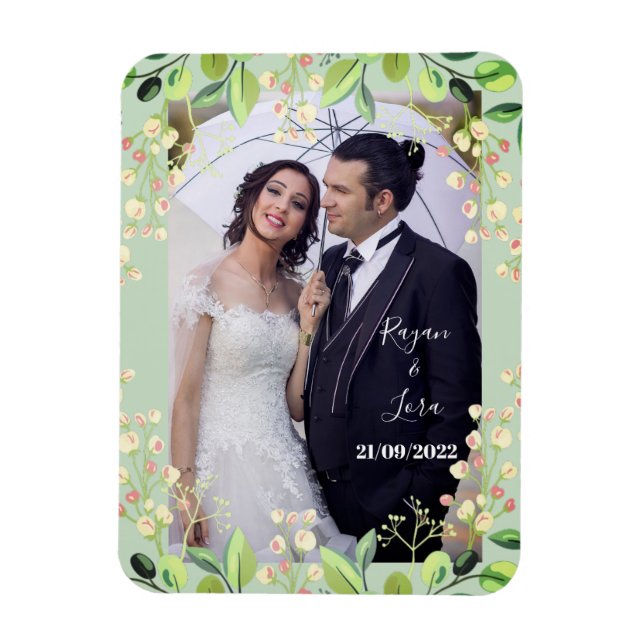 Magnet Flexible Rappel du mariage (Vertical)