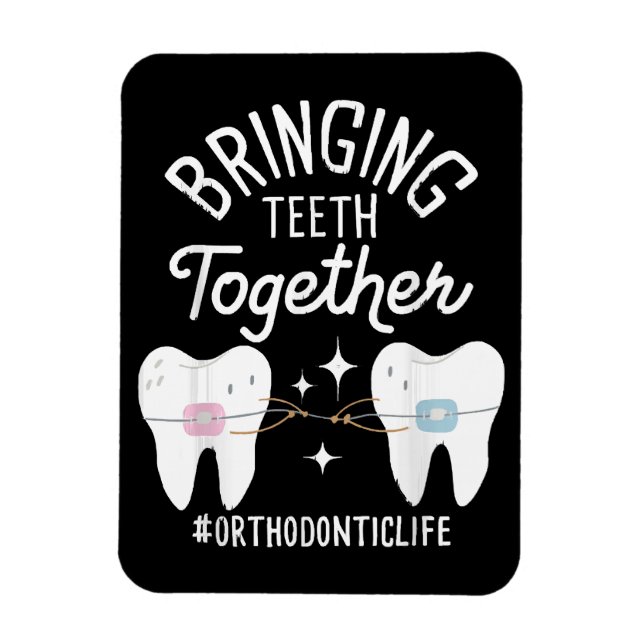 Magnet Flexible Rapprocher les dents - Orthodontiste  (Vertical)