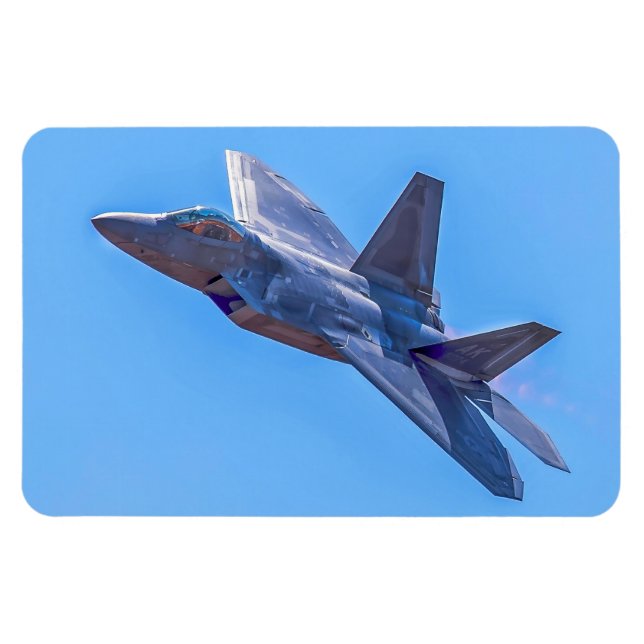 Magnet Flexible Raptor F-22A de Lockheed Martin (Horizontal)