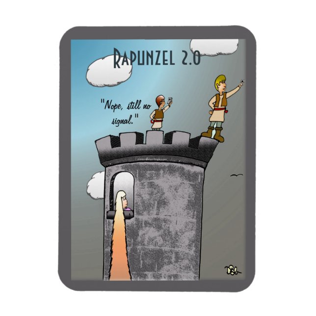 Magnet Flexible Rapunzel Jigsaw Puzzle (Vertical)