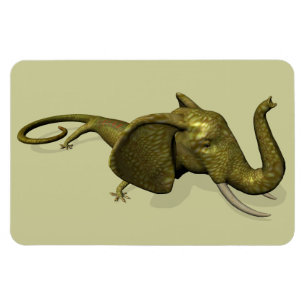 Magnet Flexible Rarement Vu Geckophant