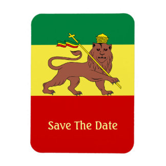 Magnet Flexible Rasta Reggae Lion de Juda