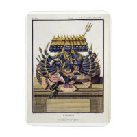 Ravana, roi démon de Ceylan, de Voyage aux Ind