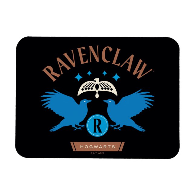 Magnet Flexible RAVENCLAW™ Maison double aigle Diadem Graphique (Horizontal)