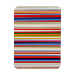 Magnet Flexible Rayures colorées chaudes