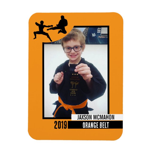 Magnet Flexible Réalisation de la ceinture Karate Aimant photo fle (Vertical)
