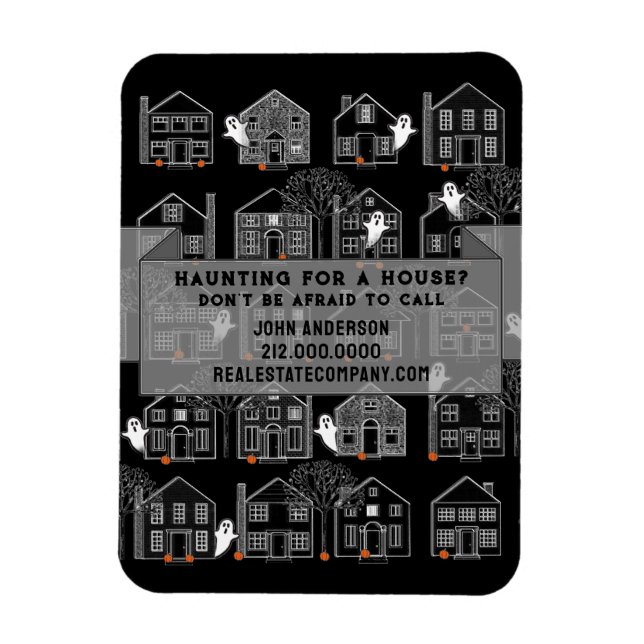 Magnet Flexible Realtor Octobre Marketing (Vertical)