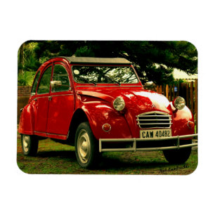 Magnet Flexible Red Citroën 2CV