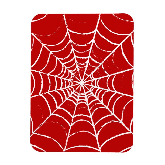 Magnet Flexible Red Web (Vertical)