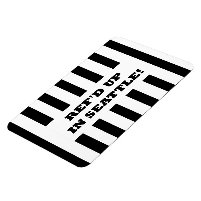 Magnet Flexible Ref'd Up à Seattle avec des arbitres de remplaceme (Côté Gauche)