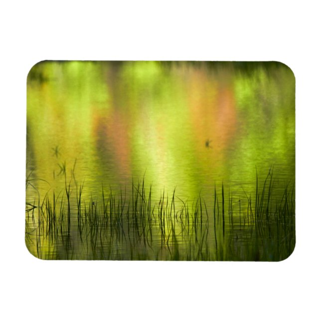Magnet Flexible Reflets dans le lac Miroir | Yosemite (Horizontal)