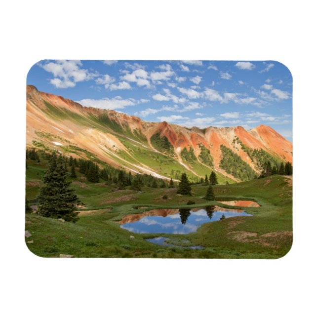 Magnet Flexible Réflexion de Red Mountain (Horizontal)