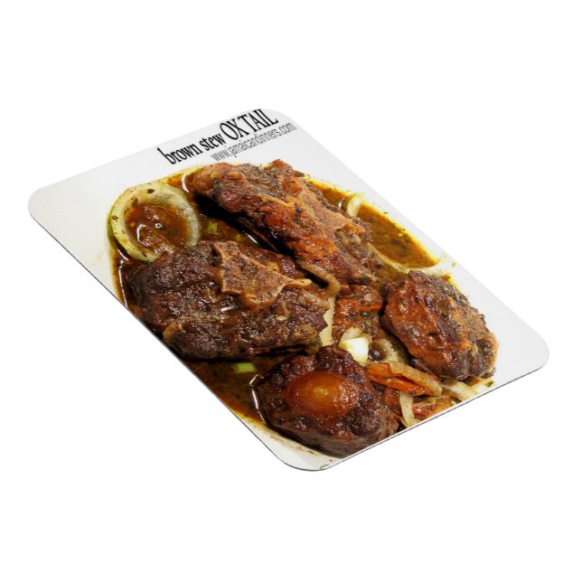 Magnet Flexible Réfrigérateur à vapeur Brown Oxtail (Côté Droit)